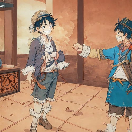 Monkey D. Luffy（モンキー・D・ルフィ）蒙奇·D·路飞 LoRa by Mr.A on Tensor.Art