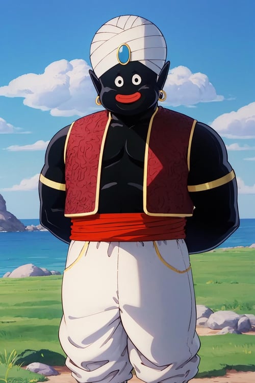 Mr. Popo/ミスター・ポポ - Dragon Ball | LoRA by IndolentCat on Tensor.Art