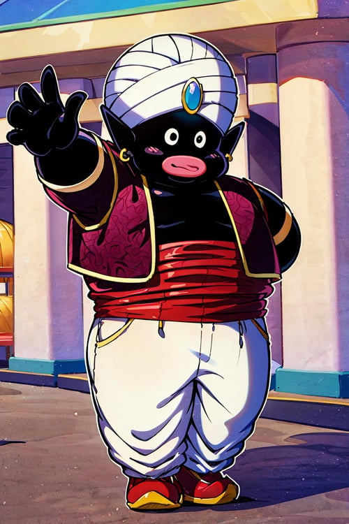 Mr. Popo/ミスター・ポポ - Dragon Ball | LoRA by IndolentCat on Tensor.Art