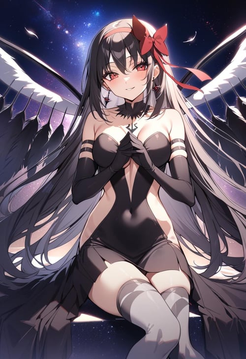 akuma homura - AnimagineXL-v3 by Bionagato on Tensor.Art