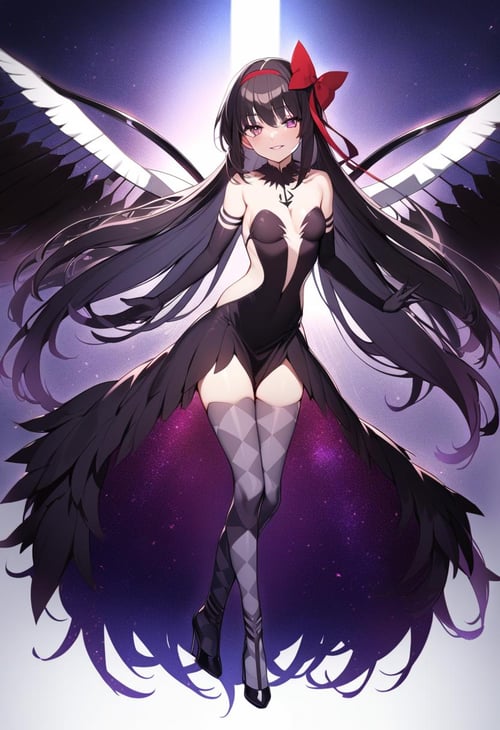 akuma homura - AnimagineXL-v3 by Bionagato on Tensor.Art