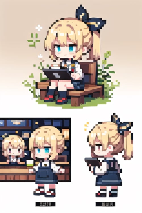 HydrangeaJelly Pixel by Kybalico on Tensor.Art