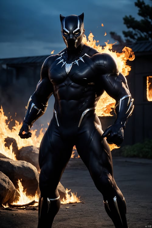 BlackPanther＇黑豹 by Minos1900 on Tensor.Art