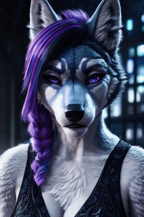 Extra hairstyles furry yiff V1.1 by Darrow andromedus on Tensor.Art