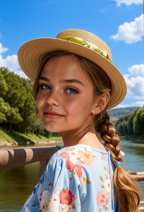Canotier hat by ALEX-AI on Tensor.Art