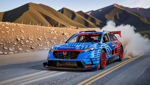 Honda CR-V Hybrid Racer by DennisSchöneberg on Tensor.Art