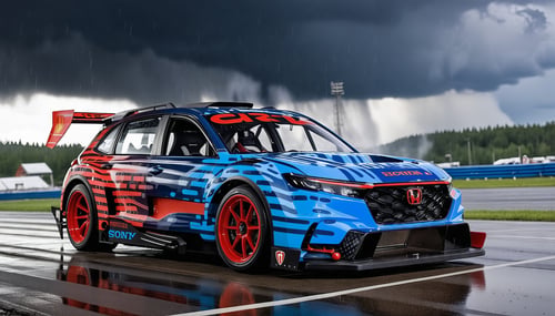 Honda CR-V Hybrid Racer by DennisSchöneberg on Tensor.Art