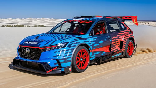 Honda CR-V Hybrid Racer by DennisSchöneberg on Tensor.Art
