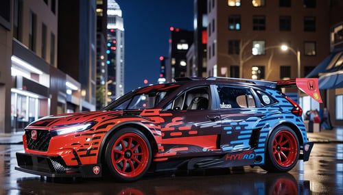 Honda CR-V Hybrid Racer by DennisSchöneberg on Tensor.Art