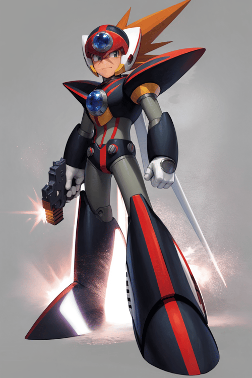 Axl - Mega Man X - Character LORA by Konan on Tensor.Art
