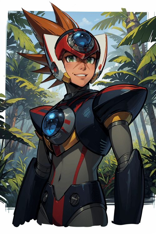 Axl - Mega Man X - Character LORA by Konan on Tensor.Art