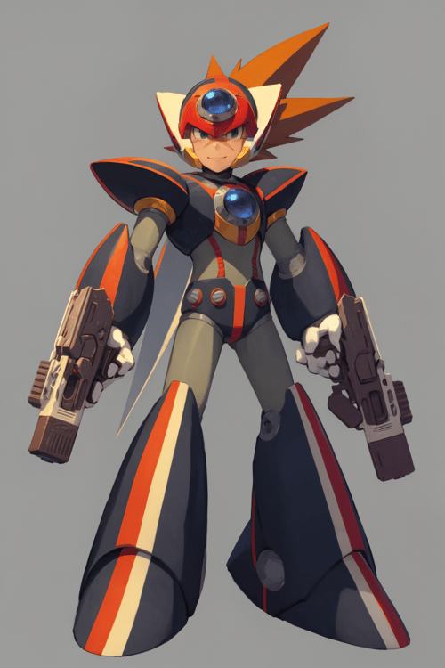 Axl - Mega Man X - Character LORA by Konan on Tensor.Art