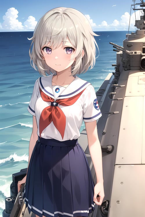 Tateishi Shima | High School Fleet by LittleJelly on Tensor.Art