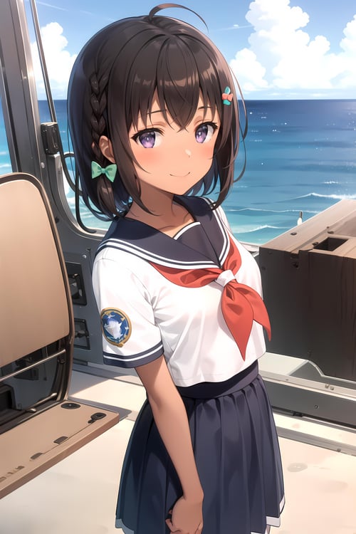 Uchida Mayumi | High School Fleet by LittleJelly on Tensor.Art