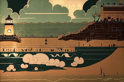 Apotheon Aesthetic (Greek Pottery Art Style) by Insult_to_Ninjary on Tensor.Art