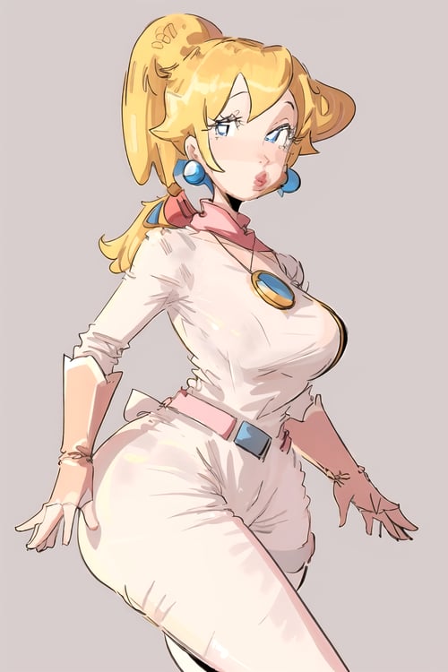 Princess Peach|Biker Suit (Mario Series) - FWS by Ttan on Tensor.Art