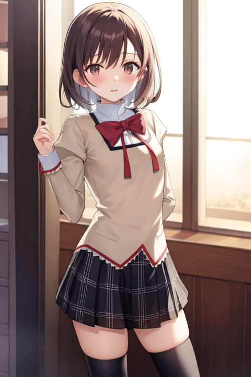 Mitakihara School Uniform (from Puella Magi Madoka Magica) by MassBrainImpact on Tensor.Art