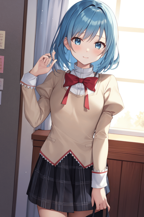 Mitakihara School Uniform (from Puella Magi Madoka Magica) by MassBrainImpact on Tensor.Art