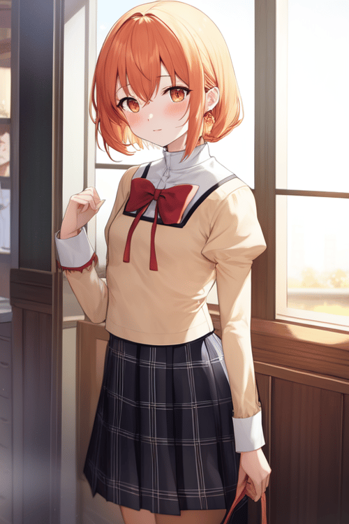 Mitakihara School Uniform (from Puella Magi Madoka Magica) by MassBrainImpact on Tensor.Art