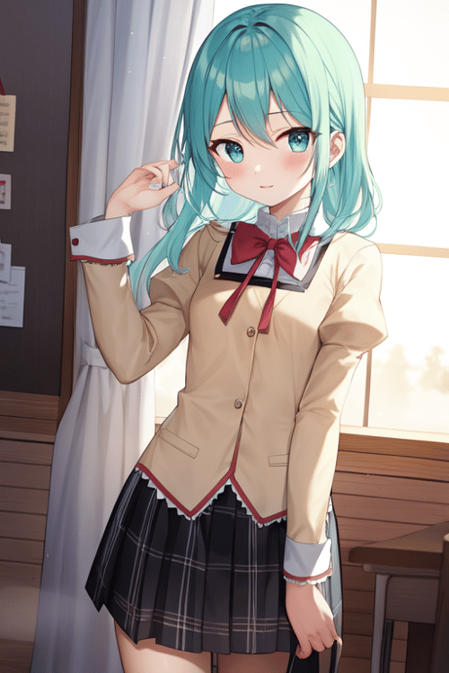Mitakihara School Uniform (from Puella Magi Madoka Magica) by MassBrainImpact on Tensor.Art