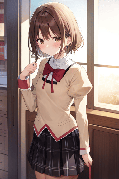 Mitakihara School Uniform (from Puella Magi Madoka Magica) by MassBrainImpact on Tensor.Art