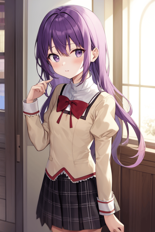Mitakihara School Uniform (from Puella Magi Madoka Magica) by MassBrainImpact on Tensor.Art
