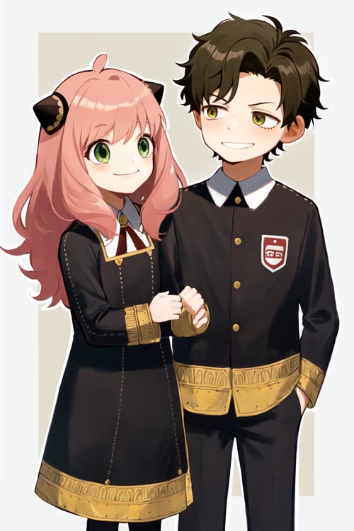 Damian x Anya (SPY×FAMILY) | 阿尼亚 x 次子 by Akiseki on Tensor.Art