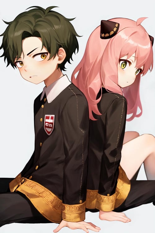 Damian x Anya (SPY×FAMILY) | 阿尼亚 x 次子 by Akiseki on Tensor.Art