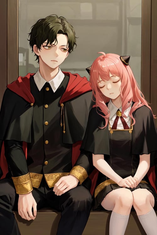 Damian x Anya (SPY×FAMILY) | 阿尼亚 x 次子 by Akiseki on Tensor.Art