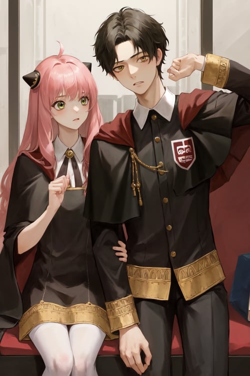 Damian x Anya (SPY×FAMILY) | 阿尼亚 x 次子 by Akiseki on Tensor.Art