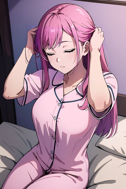 Adjusting Hair & Hair Tucking - MLGnom by Ttan on Tensor.Art