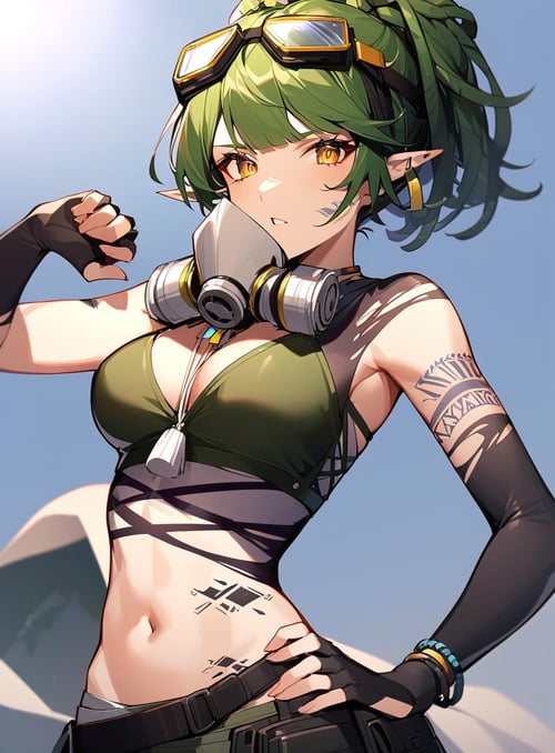 Gavial the Invincible - Arknights SDXL by Lembont on Tensor.Art