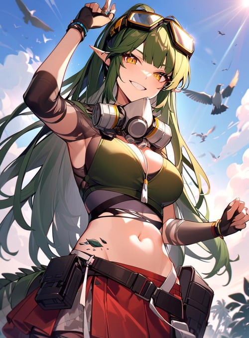 Gavial the Invincible - Arknights SDXL by Lembont on Tensor.Art