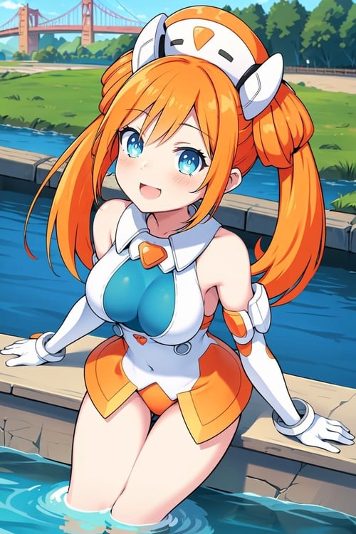 Orange Heart | Neptunia by Yukino_AI on Tensor.Art