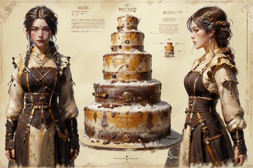 角色设计稿 by AI绘画画 on Tensor.Art