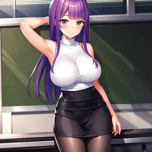 Hoshioki Megumi 星置 めぐみ - Milk Factory / みるくふぁくとりー / Ero Appli Gakuen by Reruek on Tensor.Art