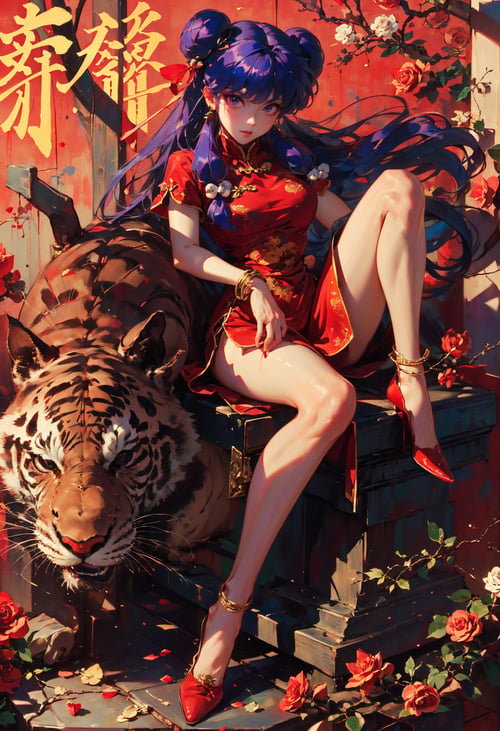 Shampoo シャンプー 珊璞 (Ranma 1/2) 绪儿 - XRYCJ by Ttan on Tensor.Art