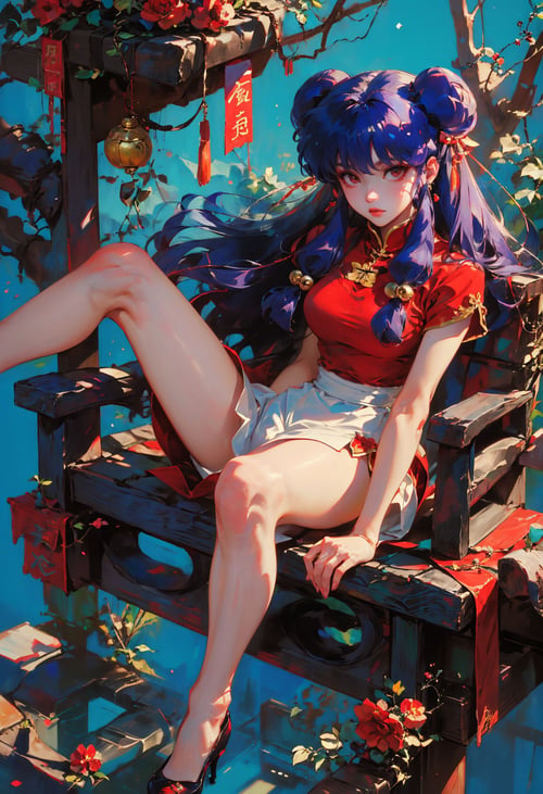 Shampoo シャンプー 珊璞 (Ranma 1/2) 绪儿 - XRYCJ by Ttan on Tensor.Art