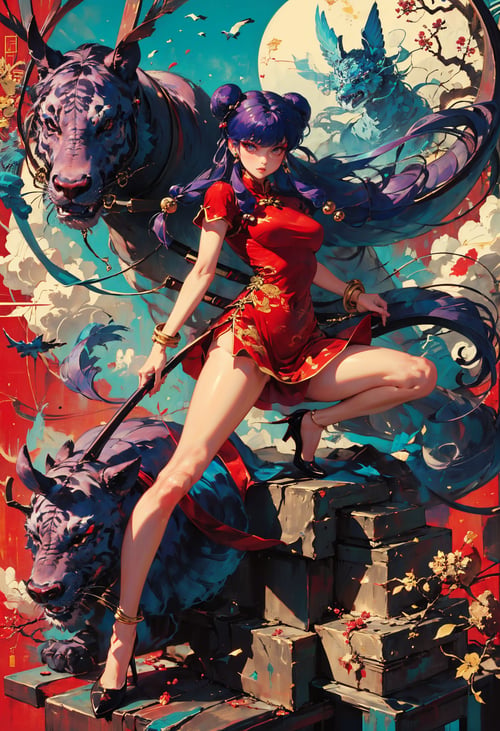 Shampoo シャンプー 珊璞 (Ranma 1/2) 绪儿 - XRYCJ by Ttan on Tensor.Art