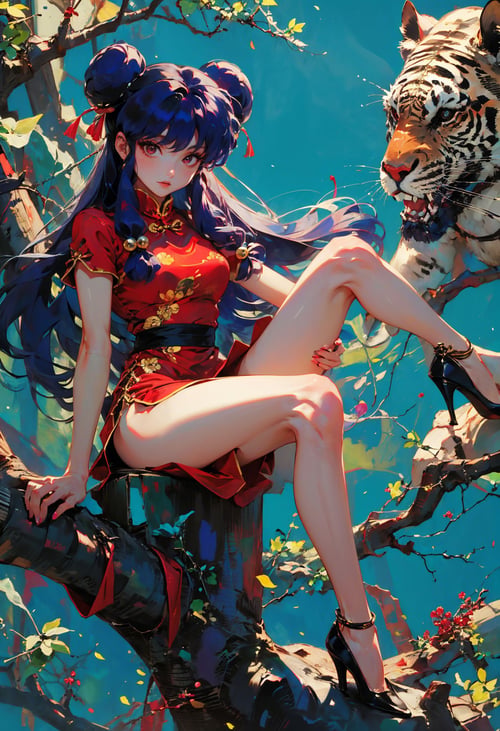 Shampoo シャンプー 珊璞 (Ranma 1/2) 绪儿 - XRYCJ by Ttan on Tensor.Art