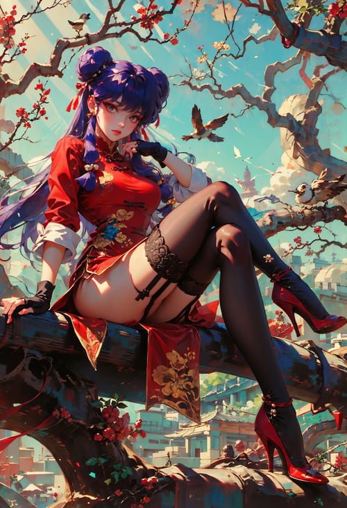 Shampoo シャンプー 珊璞 (Ranma 1/2) 绪儿 - XRYCJ by Ttan on Tensor.Art