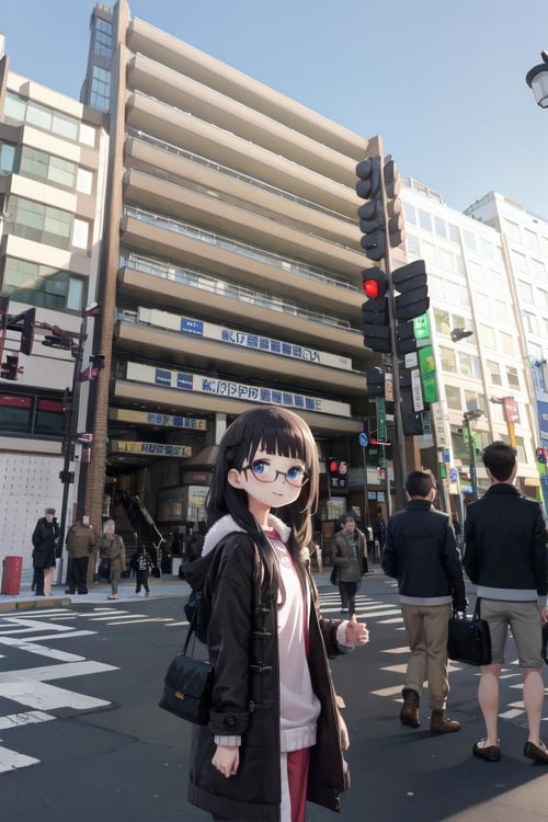 新宿にある有名書店 famous bookstore in Shinjuku, Tokyo, JAPAN SD15 by swingwings on Tensor.Art