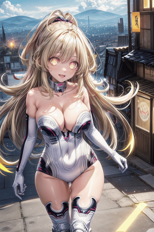 Peashy/Yellow Heart (HyperDimension Neptunia Piko) by Ttan on Tensor.Art