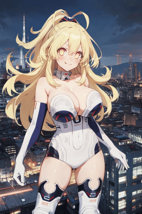 Peashy/Yellow Heart (HyperDimension Neptunia Piko) by Ttan on Tensor.Art