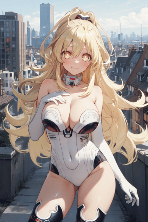 Peashy/Yellow Heart (HyperDimension Neptunia Piko) by Ttan on Tensor.Art
