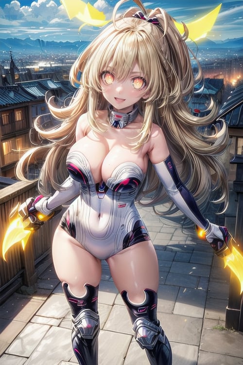 Peashy/Yellow Heart (HyperDimension Neptunia Piko) by Ttan on Tensor.Art
