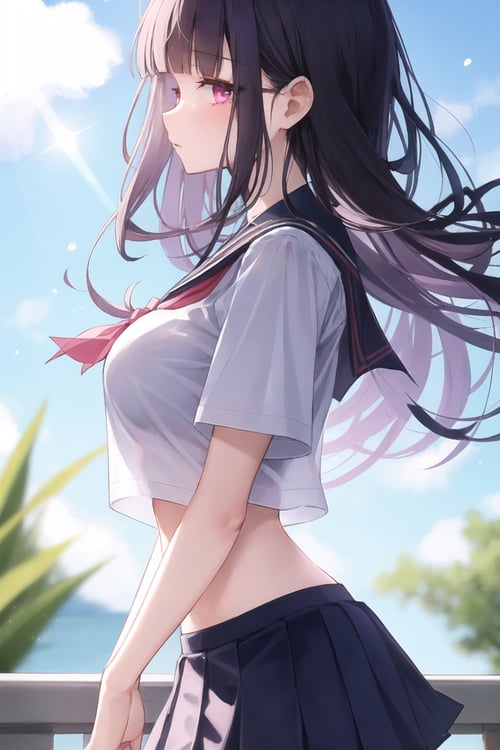 Crop Top Overhang - Ototuns by Ttan on Tensor.Art