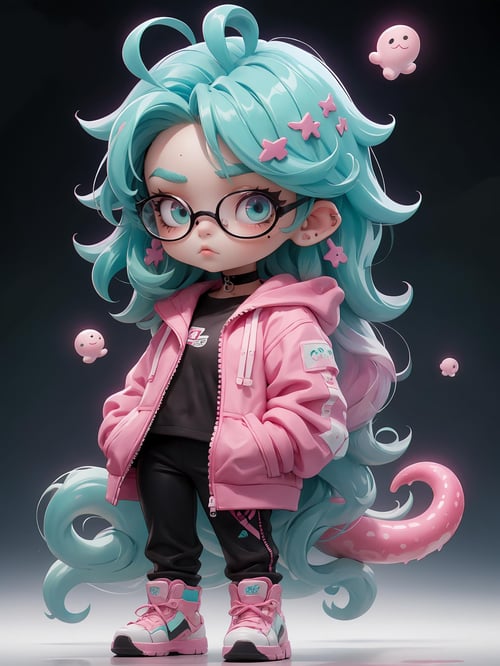 HEZI_Q版3D泡泡玛特质感 by 盒子 on Tensor.Art