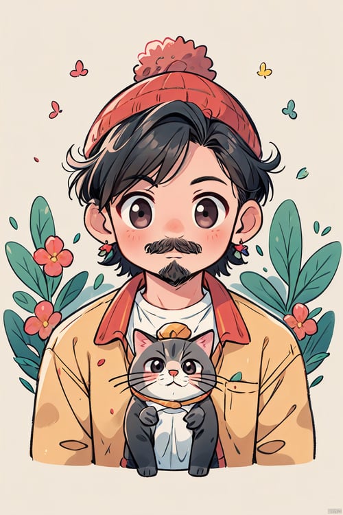 Q版扁平卡通 by TiAmo on Tensor.Art