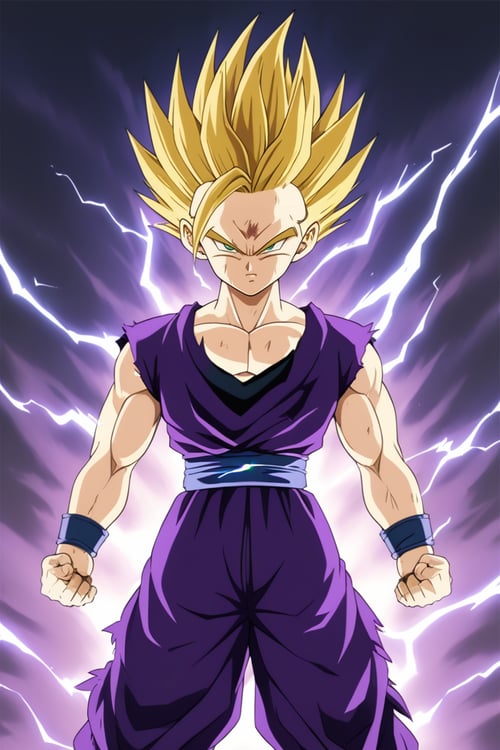 gohan SSJ2 by DeathGun1408 on Tensor.Art